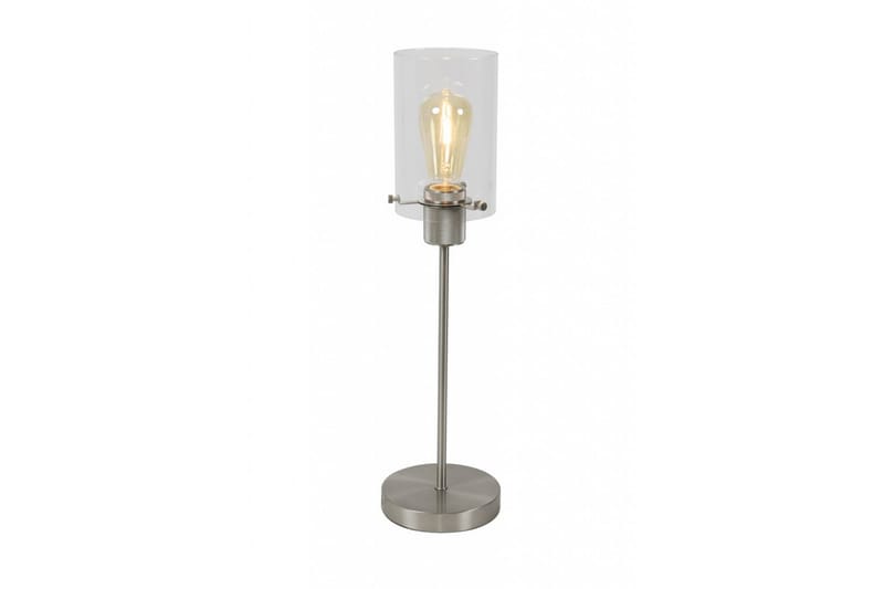 Light & Living Vancouver Bordslampa 55 cm - Silver - Fönsterlampa på fot - Sovrumslampa - Vardagsrumslampa - Sänglampa bord - Fönsterlampa - Bordslampor