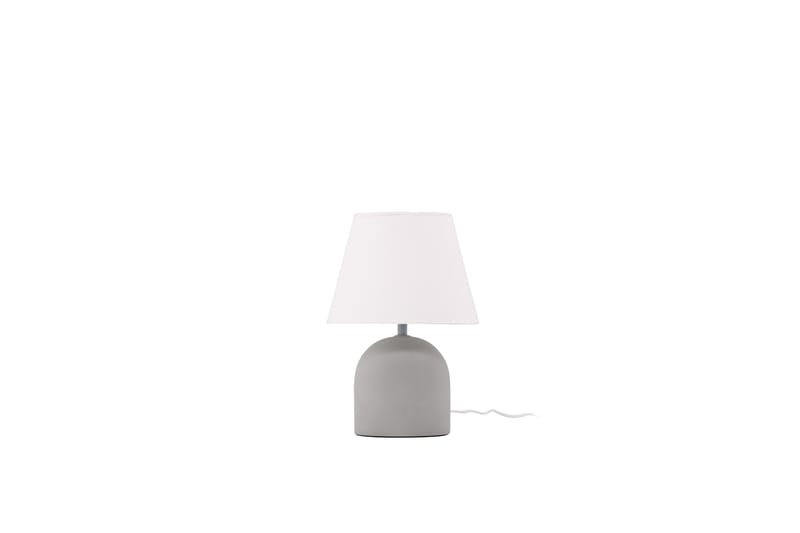 Mai Bordslampa 37 cm - Grå - Fönsterlampa på fot - Sovrumslampa - Vardagsrumslampa - Sänglampa bord - Fönsterlampa - Bordslampor