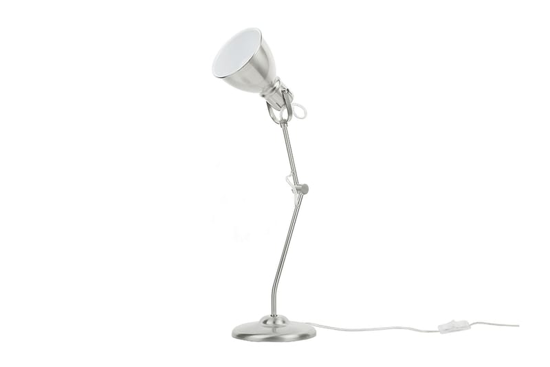 Monsan Bordslampa 15 cm - Silver - Bordslampor - Vardagsrumslampa - Fönsterlampa på fot - Fönsterlampa - Sänglampa bord - Sovrumslampa