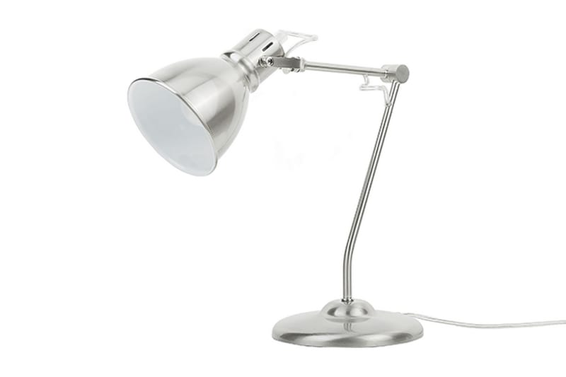 Monsan Bordslampa 15 cm - Silver - Fönsterlampa på fot - Sovrumslampa - Vardagsrumslampa - Sänglampa bord - Fönsterlampa - Bordslampor