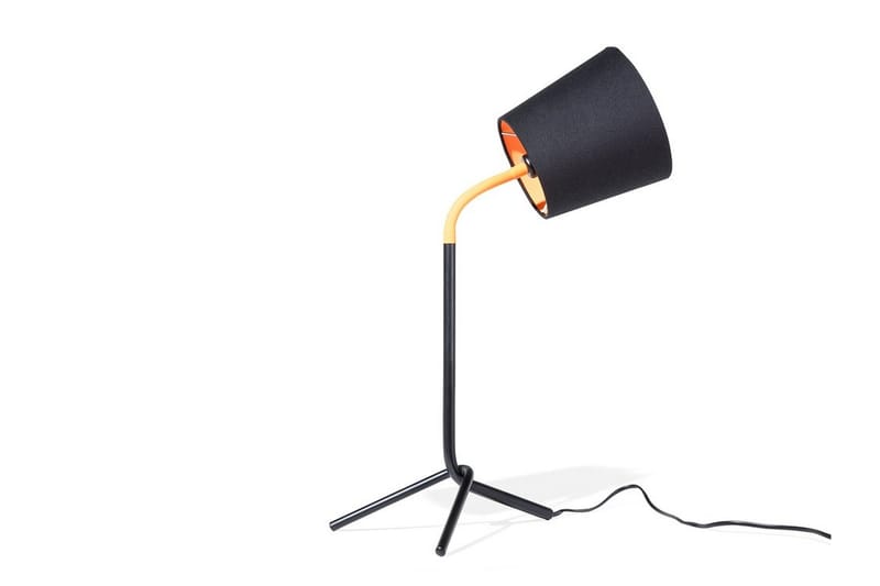 Mooki Bordslampa 28 cm - Svart - Fönsterlampa på fot - Sovrumslampa - Vardagsrumslampa - Sänglampa bord - Fönsterlampa - Bordslampor