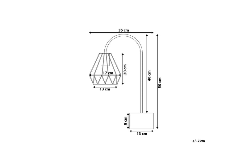 Mooni Bordslampa 35 cm - Koppar - Belysning & el - Inomhusbelysning & lampor - Bordslampor