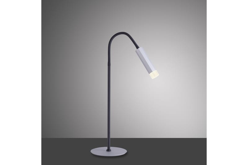 PURE-GEMIN bordslampa, aluminium - Grå - Bordslampor - Vardagsrumslampa - Fönsterlampa på fot - Fönsterlampa - Sänglampa bord - Sovrumslampa