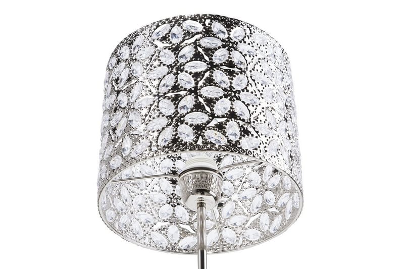 Sajo L Bordslampa 26 cm - Silver - Fönsterlampa på fot - Sovrumslampa - Vardagsrumslampa - Sänglampa bord - Fönsterlampa - Bordslampor