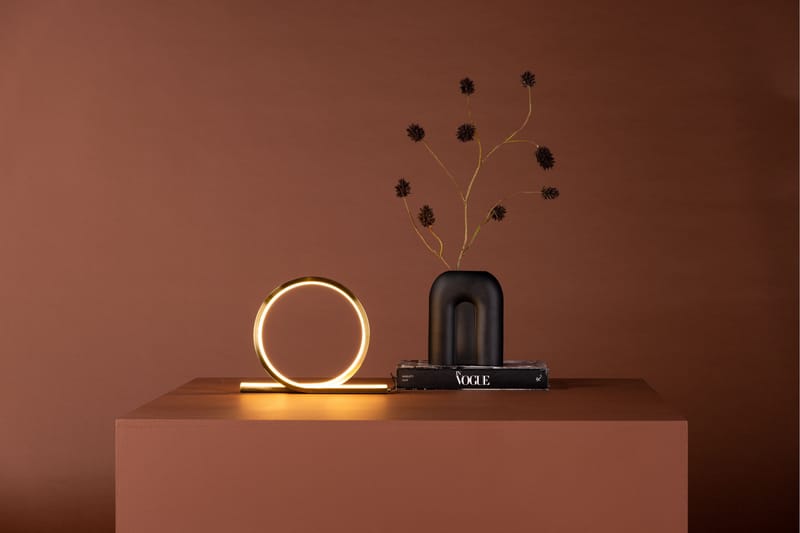 Saunier Bordslampa 23,5 cm - Gul - Belysning & el - Inomhusbelysning & lampor - Bordslampor