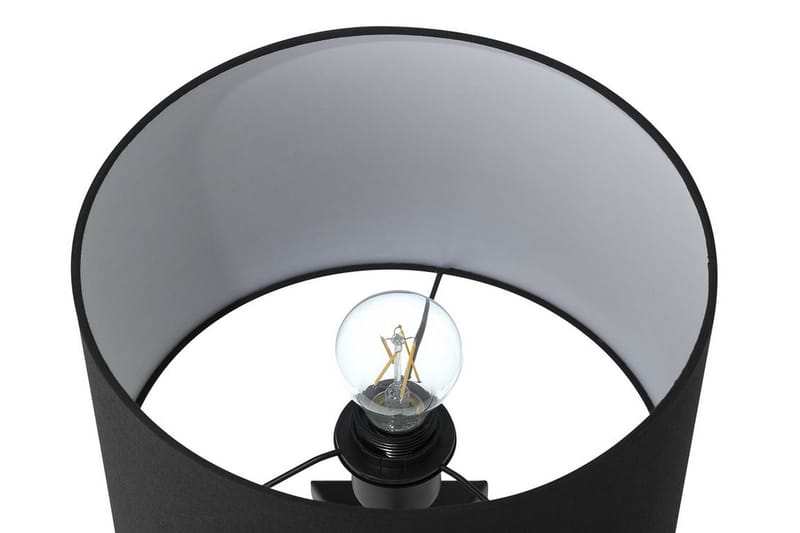 Stiletto Bordslampa 28 cm - Svart - Fönsterlampa på fot - Sovrumslampa - Vardagsrumslampa - Sänglampa bord - Fönsterlampa - Bordslampor
