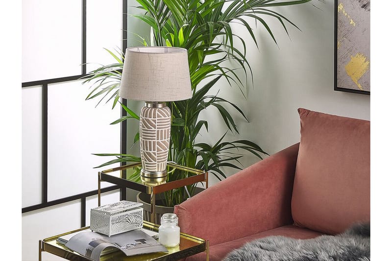 Traisen Bordslampa - Beige - Belysning & el - Inomhusbelysning & lampor - Bordslampor