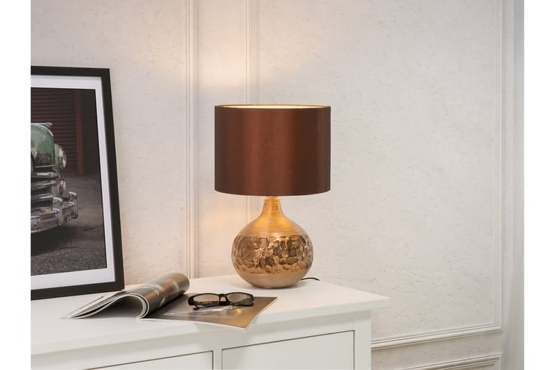 Yakima Bordslampa 28 cm - Brun - Sovrumslampa - Bordslampor