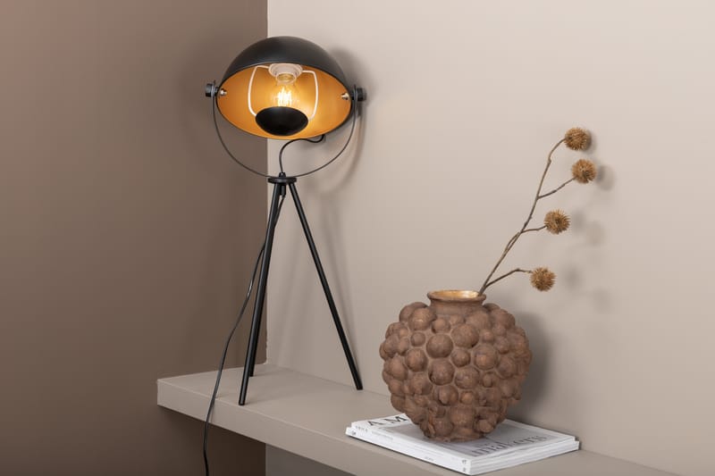 Zoeken Bordslampa - Svart/Mässing - Fönsterlampa på fot - Sovrumslampa - Vardagsrumslampa - Sänglampa bord - Fönsterlampa - Bordslampor