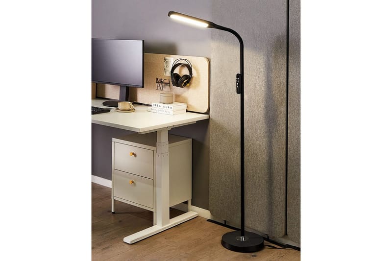 Capraia Golvlampa 160 cm - Svart - Belysning & el - Inomhusbelysning & lampor - Sovrumslampa