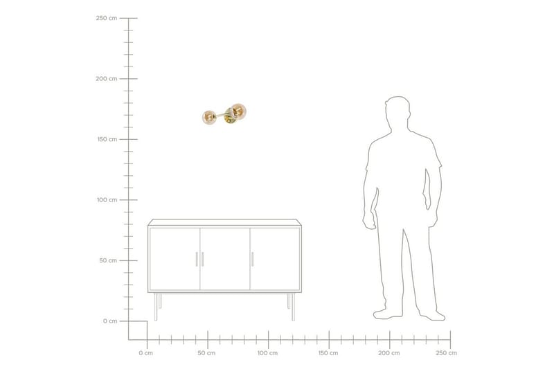 Capramis Vägglampa G9 - Guld - Belysning & el - Inomhusbelysning & lampor - Sänglampor & nattduksbordslampa - Sänglampa vägg