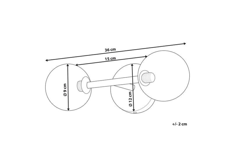 Capramis Vägglampa G9 - Guld - Belysning & el - Inomhusbelysning & lampor - Sänglampor & nattduksbordslampa - Sänglampa vägg