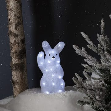Crystalo Dekorationsfigur 14.5 cm - vit - Belysning & el - Inomhusbelysning & lampor - Dekorationsbelysning