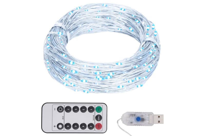 Ljusslinga med 300 LED kallvit 30 m - be Basic - Belysning & el - Julbelysning - Övrig julbelysning
