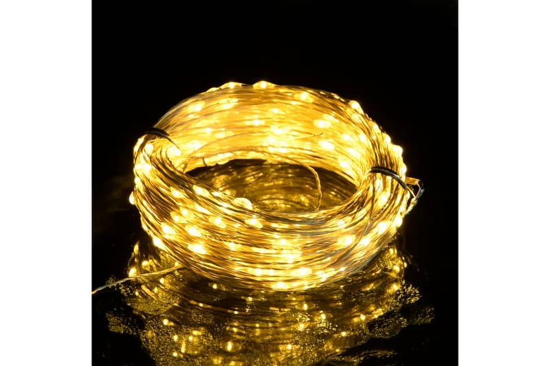 Ljusslinga med 300 LED varmvit 30 m - be Basic - Belysning & el - Julbelysning - Övrig julbelysning
