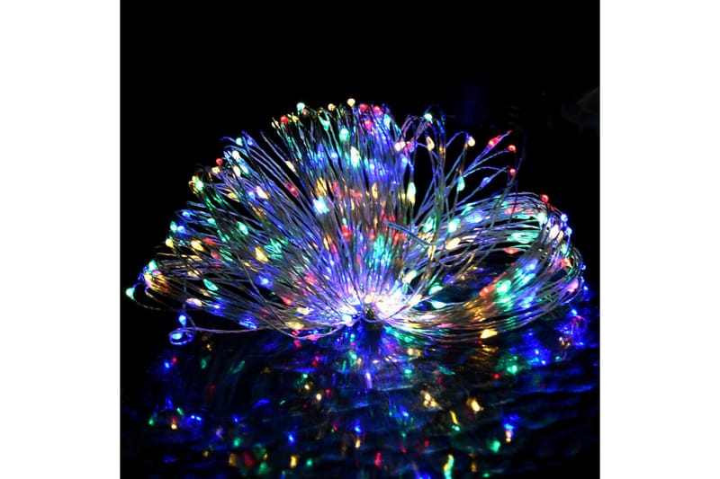 Ljusslinga med 150 LED flerfärgad 15 m - Flerfärgad - Belysning & el - Julbelysning - Övrig julbelysning