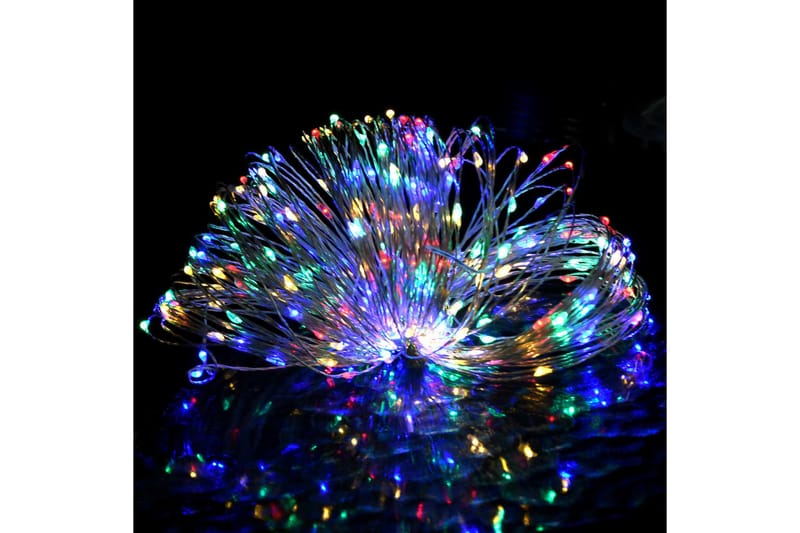 Ljusslinga med 150 LED flerfärgad 15 m - Flerfärgad - Övrig julbelysning - Ljusslinga