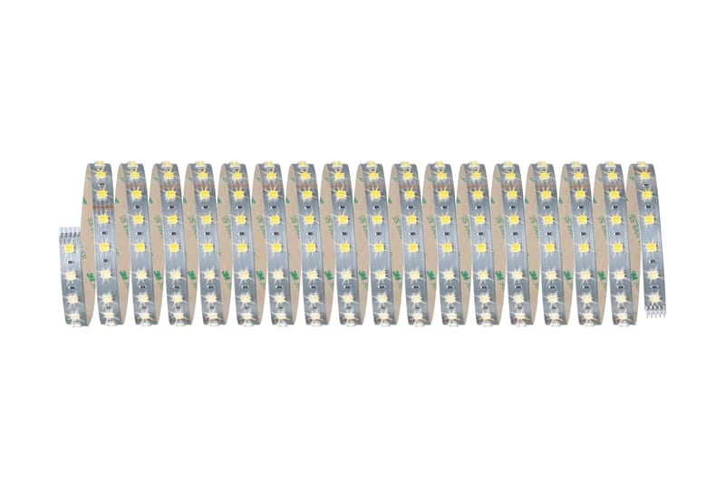 Paulmann LED-strip - Vit - Ljusslinga - Trappbelysning - Dekorationsbelysning - Bokhyllebelysning