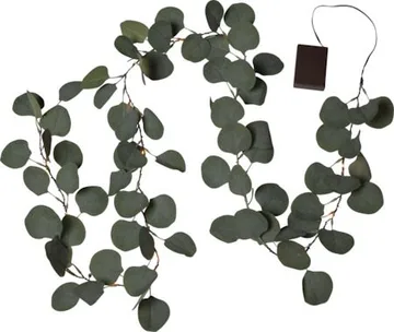 Eucalyptus Girland 180 cm - grön - Belysning & el - Inomhusbelysning & lampor - Dekorationsbelysning