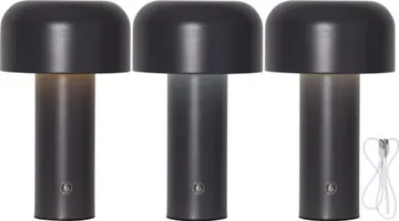 Bobby Bordslampa 12.5 cm - grå - Belysning & el - Inomhusbelysning & lampor - Fönsterlampa - Fönsterlampa på fot