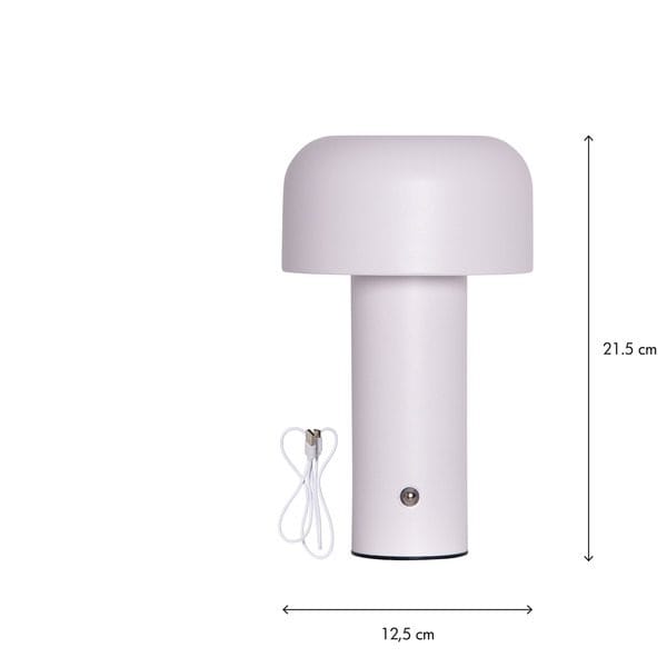 Bobby Bordslampa 12.5 cm - vit - Belysning & el - Inomhusbelysning & lampor - Fönsterlampa - Fönsterlampa på fot