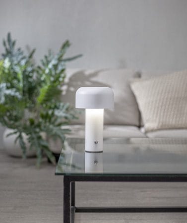 Bobby Bordslampa 12.5 cm - vit - Belysning & el - Inomhusbelysning & lampor - Fönsterlampa - Fönsterlampa på fot