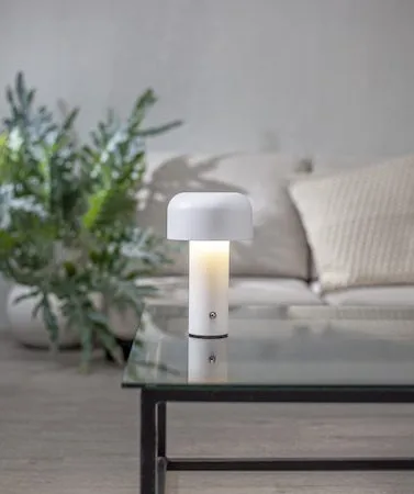 Bobby Bordslampa 12.5 cm - vit - Belysning & el - Inomhusbelysning & lampor - Fönsterlampa - Fönsterlampa på fot
