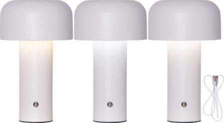 Bobby Bordslampa 12.5 cm - vit - Belysning & el - Inomhusbelysning & lampor - Fönsterlampa - Fönsterlampa på fot
