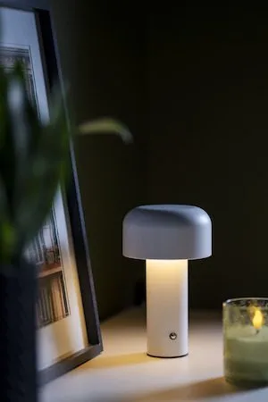Bobby Bordslampa 12.5 cm - vit - Belysning & el - Inomhusbelysning & lampor - Fönsterlampa - Fönsterlampa på fot