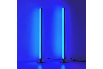 Boy LED Bordslampa 2 st svart RGB - Svart - Belysning & el - Inomhusbelysning & lampor - Fönsterlampa - Fönsterlampa på fot