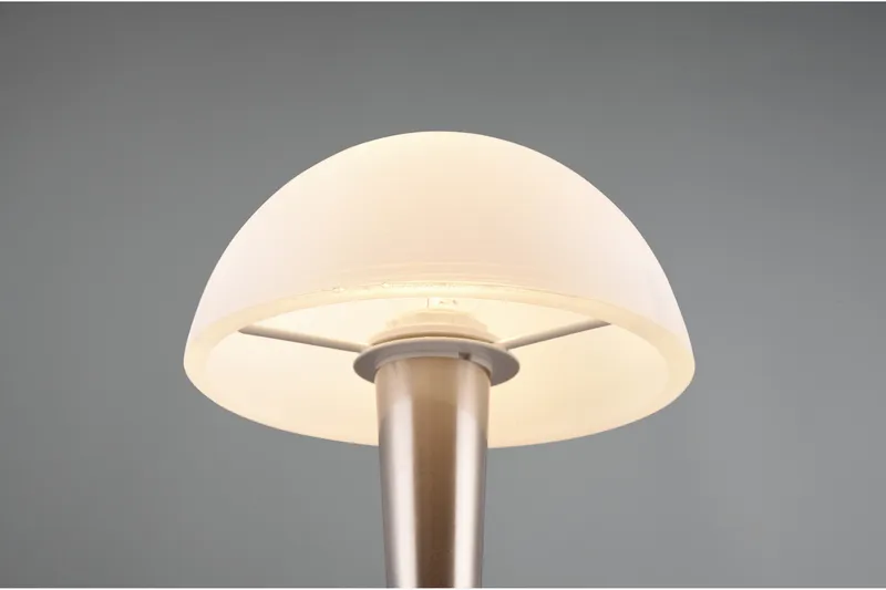 Canaria Bordslampa E14 (inkl.) borstad stål - Stål - Belysning & el - Inomhusbelysning & lampor - Fönsterlampa - Fönsterlampa på fot