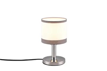 Davos Bordslampa E14 krom/ vit - Krom/Vit - Belysning & el - Inomhusbelysning & lampor - Fönsterlampa - Fönsterlampa på fot