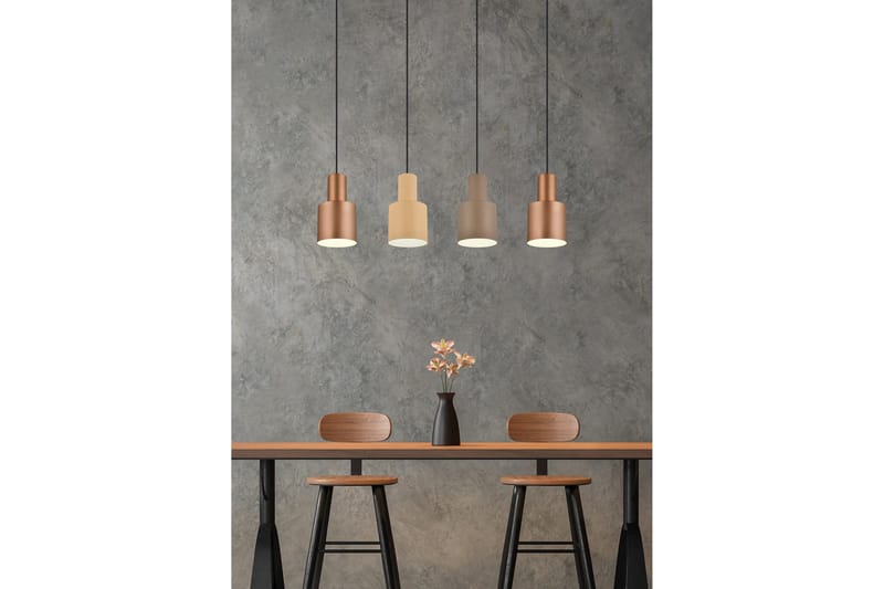 Agudo Taklampa 4L E27 flerfärgad - Flerfärgad - Belysning & el - Inomhusbelysning & lampor - Fönsterlampa - Fönsterlampa hängande