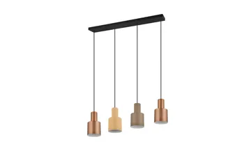 Agudo Taklampa 4L E27 flerfärgad - Flerfärgad - Belysning & el - Inomhusbelysning & lampor - Fönsterlampa - Fönsterlampa hängande