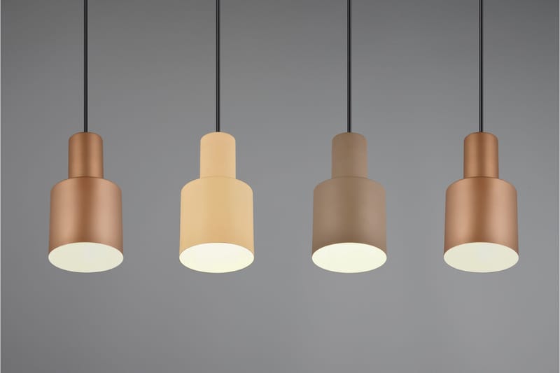 Agudo Taklampa 4L E27 flerfärgad - Flerfärgad - Belysning & el - Inomhusbelysning & lampor - Fönsterlampa - Fönsterlampa hängande