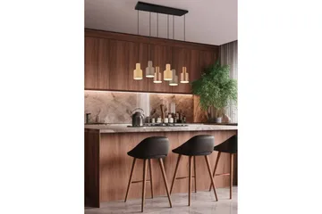 Agudo Taklampa 6L E27 flerfärgad - Flerfärgad - Belysning & el - Inomhusbelysning & lampor - Fönsterlampa - Fönsterlampa hängande