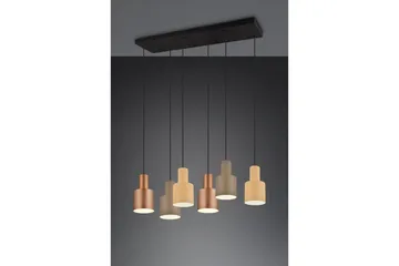 Agudo Taklampa 6L E27 flerfärgad - Flerfärgad - Belysning & el - Inomhusbelysning & lampor - Fönsterlampa - Fönsterlampa hängande