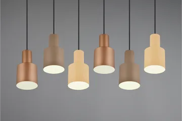 Agudo Taklampa 6L E27 flerfärgad - Flerfärgad - Belysning & el - Inomhusbelysning & lampor - Fönsterlampa - Fönsterlampa hängande