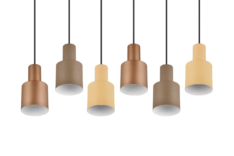 Agudo Taklampa 6L E27 flerfärgad - Flerfärgad - Belysning & el - Inomhusbelysning & lampor - Fönsterlampa - Fönsterlampa hängande