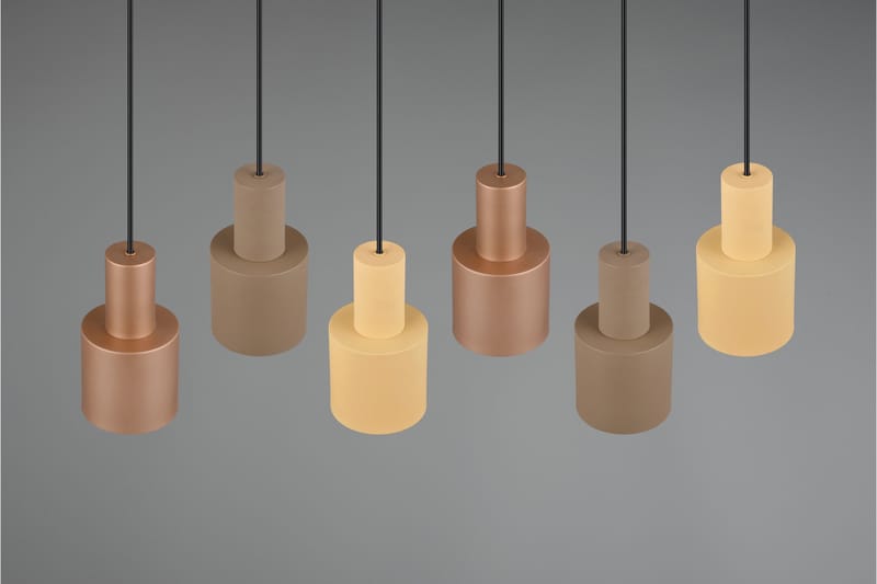 Agudo Taklampa 6L E27 flerfärgad - Flerfärgad - Belysning & el - Inomhusbelysning & lampor - Fönsterlampa - Fönsterlampa hängande