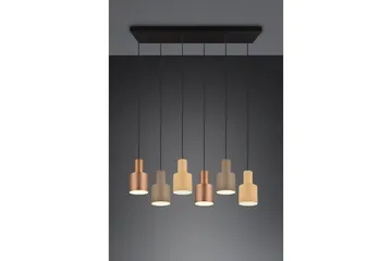 Agudo Taklampa 6L E27 flerfärgad - Flerfärgad - Belysning & el - Inomhusbelysning & lampor - Fönsterlampa - Fönsterlampa hängande