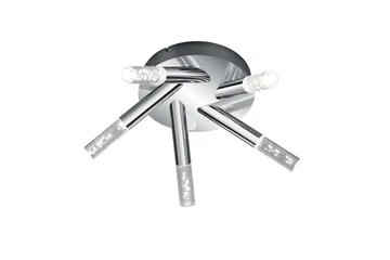 Bolsa H2O LED Plafond rund krom/ bubbelglas - Vit - Belysning & el - Inomhusbelysning & lampor - Fönsterlampa - Fönsterlampa hängande