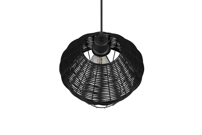 Borka Pendellampa 1 Lampa 30 cm E27 Svart - Svart - Belysning & el - Inomhusbelysning & lampor - Fönsterlampa - Fönsterlampa hängande