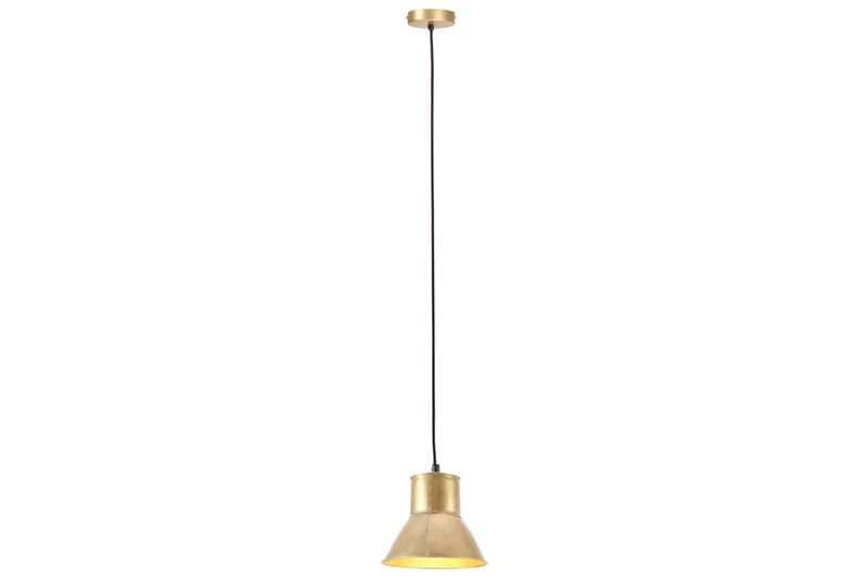Hänglampa 25 W mässing rund 17 cm E27 - Guld - Belysning & el - Inomhusbelysning & lampor - Fönsterlampa - Fönsterlampa hängande
