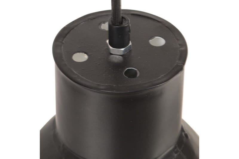 Hänglampa industriell 25 W svart rund 17 cm E27 - Svart - Belysning & el - Inomhusbelysning & lampor - Fönsterlampa - Fönsterlampa hängande