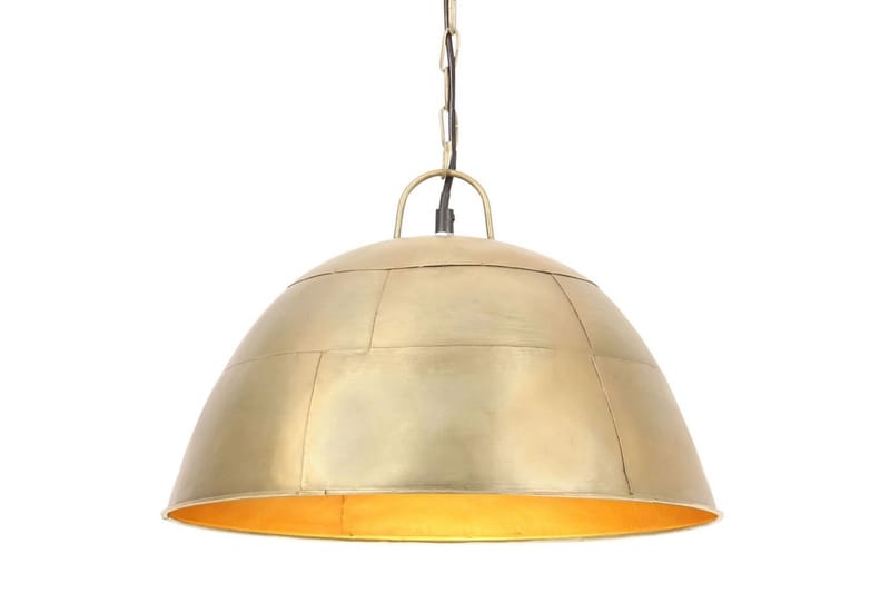 Hänglampa industriell vintage 25 W mässing rund 41 cm E27 - Flerfärgad - Belysning & el - Inomhusbelysning & lampor - Fönsterlampa - Fönsterlampa hängande