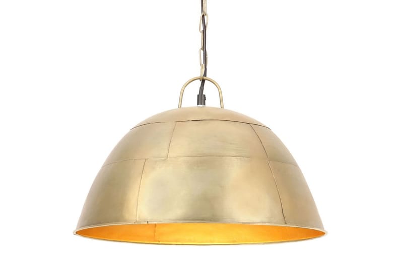 Hänglampa industriell vintage 25 W mässing rund 41 cm E27 - Flerfärgad - Taklampa kök - Fönsterlampa hängande - Fönsterlampa - Pendellampor & hänglampor - Sovrumslampa - Vardagsrumslampa