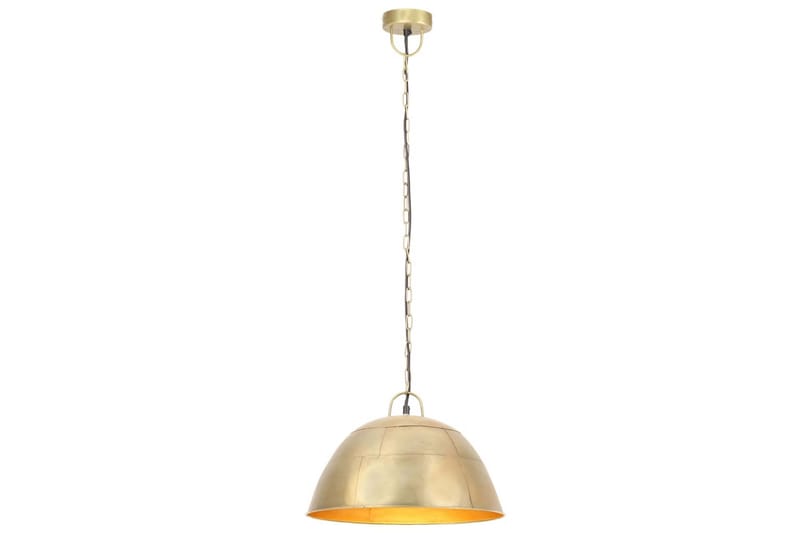 Hänglampa industriell vintage 25 W mässing rund 41 cm E27 - Flerfärgad - Taklampa kök - Fönsterlampa hängande - Fönsterlampa - Pendellampor & hänglampor - Sovrumslampa - Vardagsrumslampa