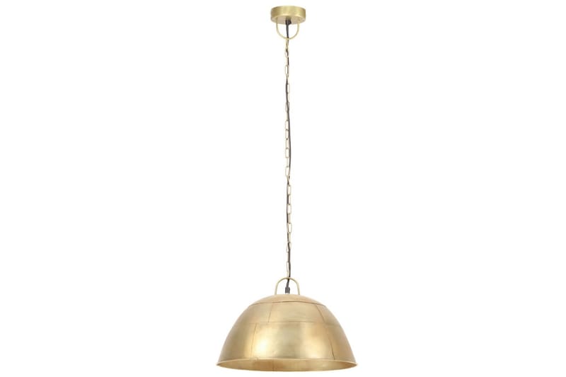 Hänglampa industriell vintage 25 W mässing rund 41 cm E27 - Flerfärgad - Taklampa kök - Fönsterlampa hängande - Fönsterlampa - Pendellampor & hänglampor - Sovrumslampa - Vardagsrumslampa