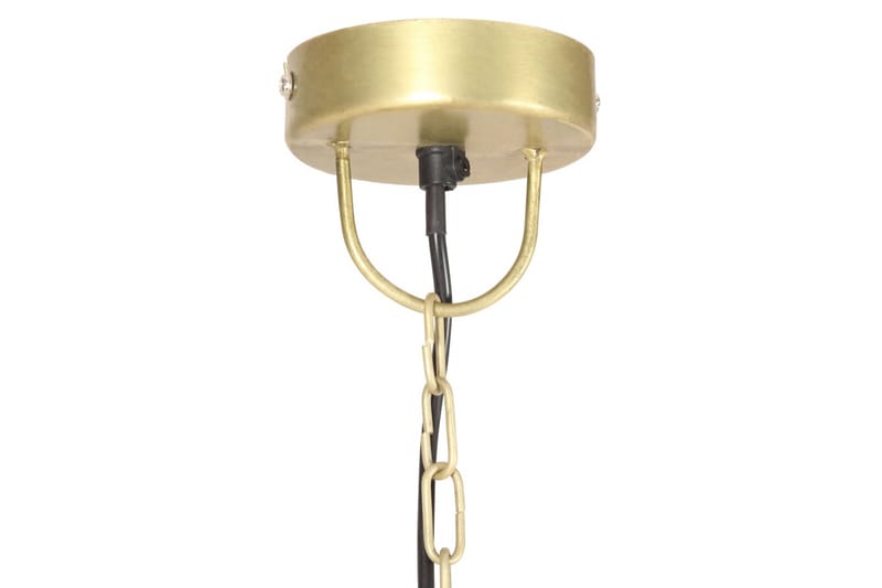 Hänglampa industriell vintage 25 W mässing rund 41 cm E27 - Flerfärgad - Belysning & el - Inomhusbelysning & lampor - Fönsterlampa - Fönsterlampa hängande